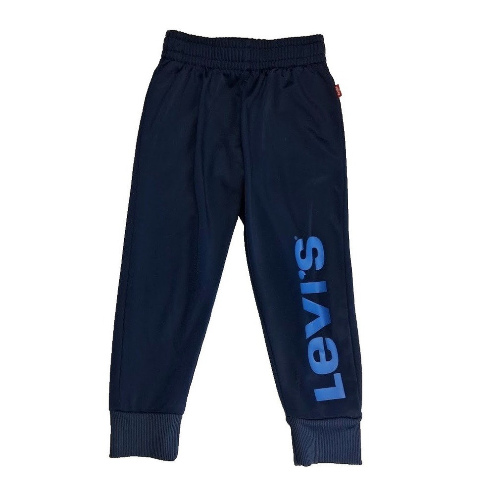 Levi's Toddler Boy 3T Blue Tracksuit 2pc Outfit Jacket Pants - Picture 3 of 5